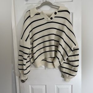 stripped sweater
